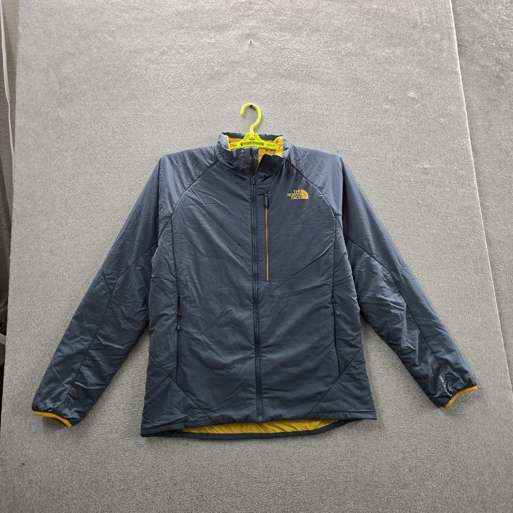 The North Face Men Jacket L/G Gray Nylon Ventrix Ultralight Puffer READ